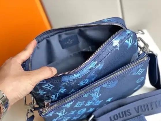 Affordable LOUIS MESSENGER VUITTON TRIO 0606
